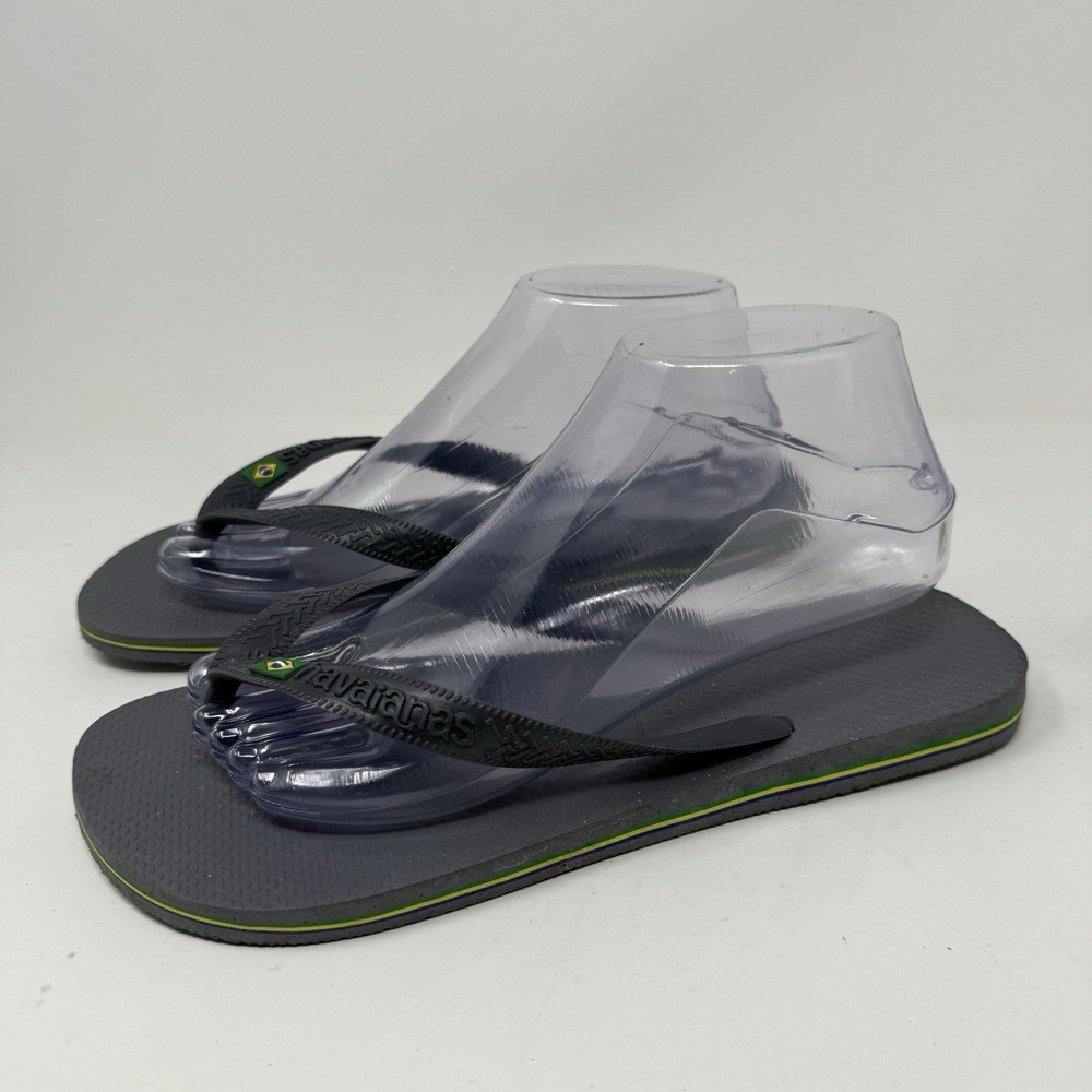 Havaianas Women's Flip Flop Sandals Drk Gray 41-42 US 11/12W Womens Summer Shoe